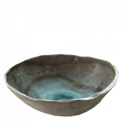 Ceramic bowl - dark/blue