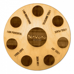 Nirvana® wooden candle plate