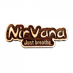 Nirvana® magnet badge