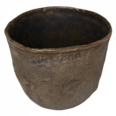 Ceramic mug - dark